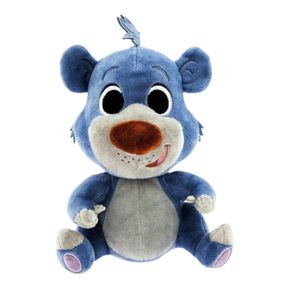 Disney Store Furrytale Friends Jungle Book Baloo Bear Plush